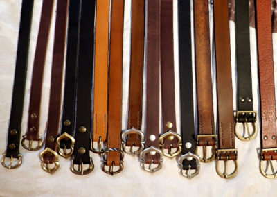 ceinture cuir médiévale
